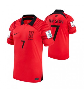 Sør-Korea Son Heung-min #7 Hjemmedrakt VM 2022 Kortermet